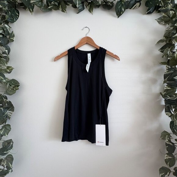 Lululemon Athletic Fast And Free Singlet Tank Top Black NWT Women’s Size S - Picture 1 of 7